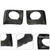Carbon Fiber Body Kit Head Light Cover Fit Mercedes-Benz W464 W465 2019-2026