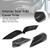 Carbon Fiber Seat Side Panel Cover Trim Fit Mercedes Benz W464 W465 2019-2026