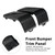 Carbon Fiber Front Bumper Guards Cover Trim Fit Mercedes Benz W465 G63 2025+