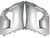 Fairings Kawasaki ZX6R 636 Silver Black Ninja Racing  (2005-2006) Fairings Kawasaki ZX6R 636 Silver Black Ninja Racing  (2005-2006)