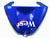Fairings Kawasaki ZX6R 636 Blue White West  Racing  (2005-2006)