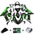 Fairings Kawasaki ZX6R 636 Black & Green Flame Ninja Racing  (2005-2006) Fairings Kawasaki ZX6R 636 Black & Green Flame Ninja Racing  (2005-2006)