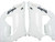 Fairings Kawasaki ZX6R 636 White ZX6R Ninja Racing  (2005-2006) Fairings Kawasaki ZX6R 636 White ZX6R Ninja Racing  (2005-2006)