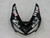 Fairings Kawasaki ZX6R 636 Black White West ZX6R  Racing  (2005-2006) Fairings Kawasaki ZX6R 636 Black White West ZX6R  Racing  (2005-2006)