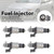 4Pcs Fuel Injector For Chevrolet Cavalier 2002 Classic 2004-2005 12569091