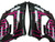 Fairings Kawasaki ZX6R 636 Black & Purple Flame Ninja Racing  (2005-2006) Fairings Kawasaki ZX6R 636 Black & Purple Flame Ninja Racing  (2005-2006)