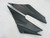 Fairings Kawasaki ZX6R 636 Silver & Red Flame Ninja  Racing  (2005-2006) Fairings Kawasaki ZX6R 636 Silver & Red Flame Ninja  Racing  (2005-2006)
