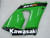 Fairings Kawasaki ZX6R 636 Green Black No.14 ZX6R  Racing  (2005-2006)