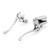 Levers Set Hydraulic Brake Cable Clutch Honda NV600 VT600 Shadow 600 VLX600 (1988-2007) Chrome Levers Set Hydraulic Brake Cable Clutch Honda NV600 VT600 Shadow 600 VLX600 (1988-2007) Chrome