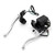 7/8" Handlebar Control Reservoir Brake Clutch Levers Yamaha TDR 125 250 240, Chrome 7/8" Handlebar Control Reservoir Brake Clutch Levers Yamaha TDR 125 250 240, Chrome