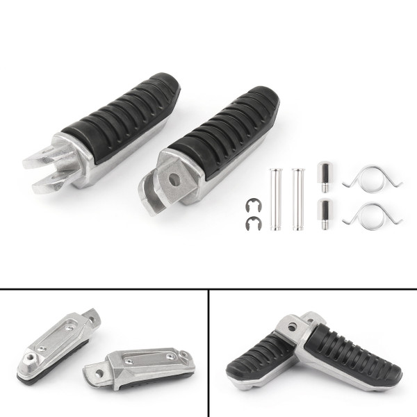 Front Footrests Foot Pegs For Suzuki DL650 V-Strom 650 All Year GSX1300 BK1300 08-13 Front Footrests Foot Pegs For Suzuki DL650 V-Strom 650 All Year GSX1300 BK1300 08-13