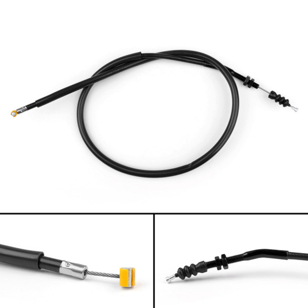 Wire Steel Clutch Cable Replacement For Kawasaki Z800 (2013-2016) Black Wire Steel Clutch Cable Replacement For Kawasaki Z800 (2013-2016) Black