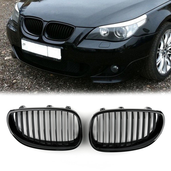 Kidney Grille BMW E60 E61 5 Series (2003-2010) Gloss Black Kidney Grille BMW E60 E61 5 Series (2003-2010) Gloss Black