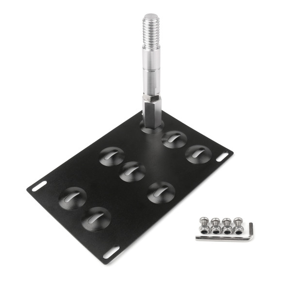 Front Bumper Tow Hook License Plate Mounting Holder Bracket For VW Black Front Bumper Tow Hook License Plate Mounting Holder Bracket For VW Black