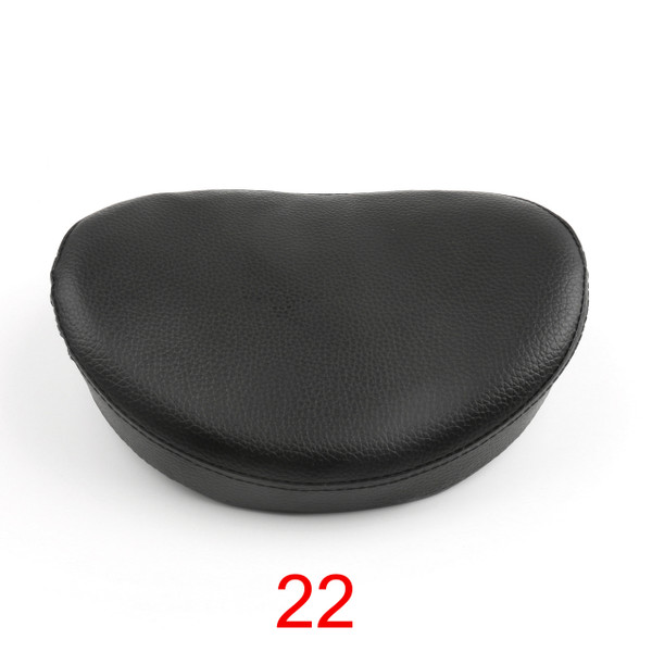 Sissy Bar Backrest Cushion Pad Choppers Universal 22, Black