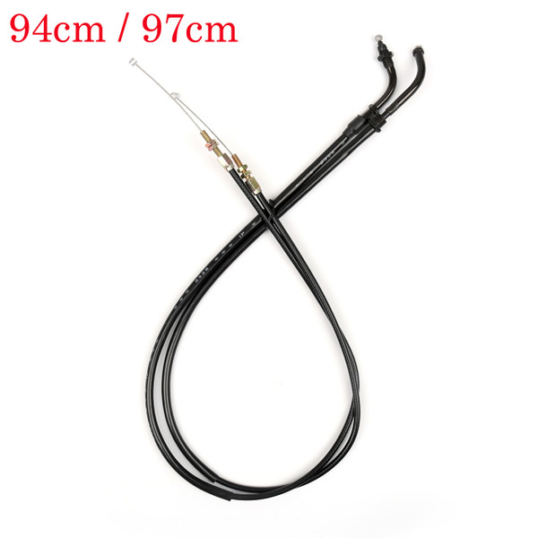 Push & Pull Throttle Cable Set for Honda Rebel 250 300 450 CMX250C CMX300 CMX450 Push & Pull Throttle Cable Set for Honda Rebel 250 300 450 CMX250C CMX300 CMX450