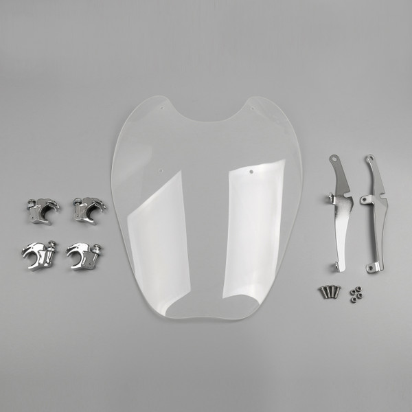 Windscreen Windshield For Harley Davidson Sportster XL883 86-10 XL1200 88-11 Clear