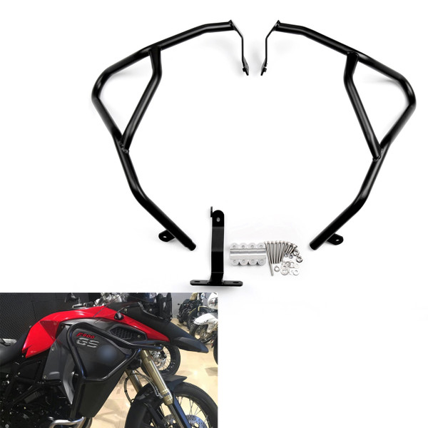 Crash Bars Engine Protection BMW F800GS Adventure (2014-2016) Black Crash Bars Engine Protection BMW F800GS Adventure (2014-2016) Black