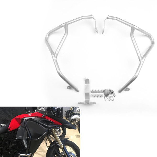 Crash Bars Engine Protection BMW F800GS Adventure (2014-2016) Silver Generic Crash Bars Engine Protection BMW F800GS Adventure (2014-2016) Silver Generic