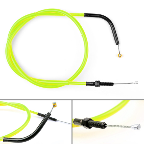 Wire Steel Clutch Cable Replacement For Yamaha MT-09 MT 09 14-17 Yellow Wire Steel Clutch Cable Replacement For Yamaha MT-09 MT 09 14-17 Yellow