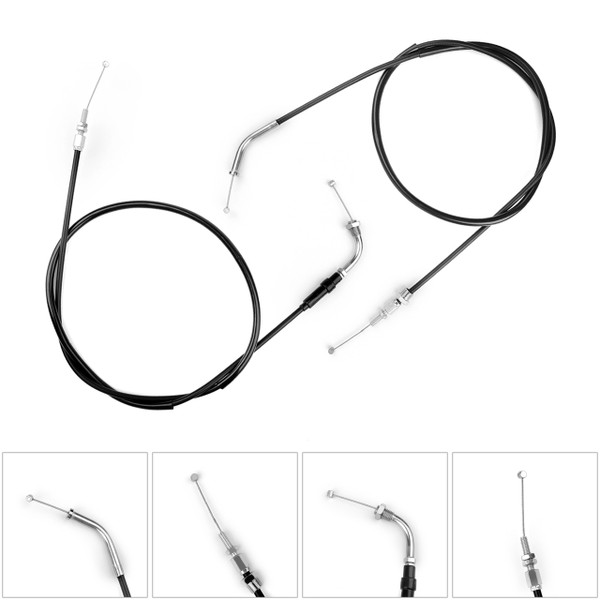 Throttle Cable For Honda 2002-08 VTX1800 17910-MCV-000 17920-MCV-000 Black