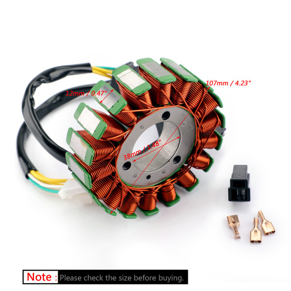Stator Coil 18 Poles For Suzuki DL650 V-Strom 2004-2016 DL650 (ABS) V-Strom 2007-2016 Stator Coil 18 Poles For Suzuki DL650 V-Strom 2004-2016 DL650 (ABS) V-Strom 2007-2016