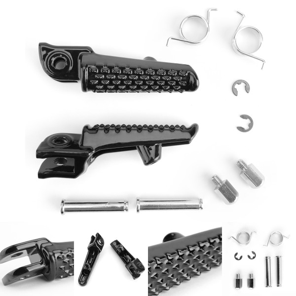 Front Foot Peg Footrest for Honda RVT1000R RC51 00-06 VTR1000S RC51 00-03 CBR1000S 14 VTR1000 SP-2 02-06 Black Front Foot Peg Footrest for Honda RVT1000R RC51 00-06 VTR1000S RC51 00-03 CBR1000S 14 VTR1000 SP-2 02-06 Black