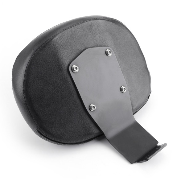Driver Rear Backrest Cushion Pad For Suzuki Volusia VL400 VL800 Boulevard C50 2001-2017 Black Generic