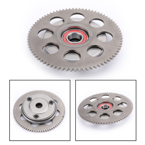 Starter Clutch One-Way Bearing Gear Kit For Sportsman 90 Outlaw 50 08-18 90 07-14/16 Predator 50 2007 Sportsman 110 Outlaw 110 16-18 Starter Clutch One-Way Bearing Gear Kit For Sportsman 90 Outlaw 50 08-18 90 07-14/16 Predator 50 2007 Sportsman 110 Outlaw 110 16-18