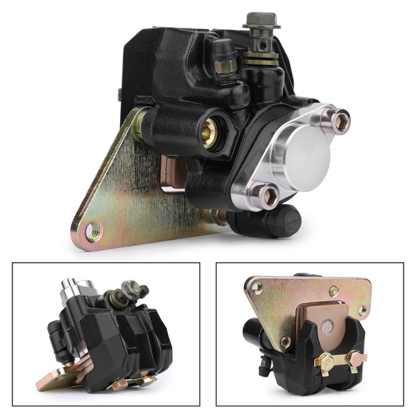 Rear Brake Caliper Assembly For Kawasaki 43041-S011 KSF400 KFX 400 03-06 Black Rear Brake Caliper Assembly For Kawasaki 43041-S011 KSF400 KFX 400 03-06 Black