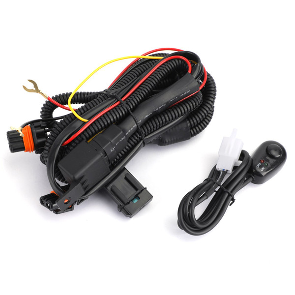 Fog Light Wiring Harness Fit Chevy Silverado 1500 2500 2003-2006 Black Fog Light Wiring Harness Fit Chevy Silverado 1500 2500 2003-2006 Black
