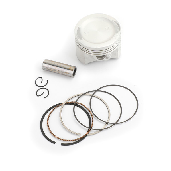 Piston Rings Pin Clips Kit STD 52.40mm For Honda CBF125 09-16