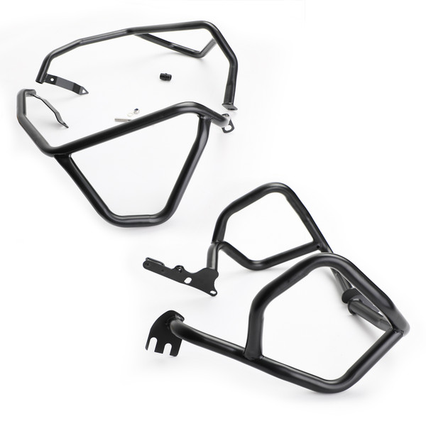 Upper + Lower Crash Bars Engine Guard For Honda CRF1000L Africa Twin 16-19 Upper + Lower Crash Bars Engine Guard For Honda CRF1000L Africa Twin 16-19