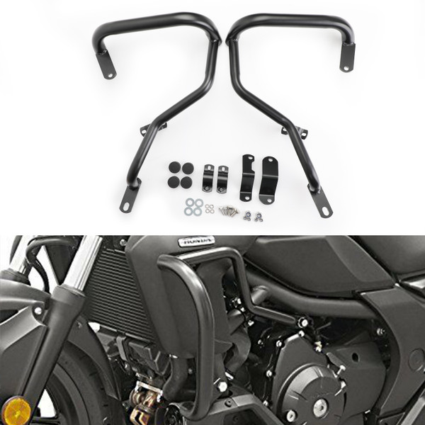 Engine Bumper Guard Crash Bar Protector For Honda CTX700 CTX700N 14-18 Black Engine Bumper Guard Crash Bar Protector For Honda CTX700 CTX700N 14-18 Black