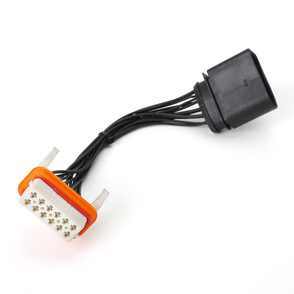 Headlight Wiring Harness Lamp Xenon Front Connector For Porsche Cayenne 03-06 Black Headlight Wiring Harness Lamp Xenon Front Connector For Porsche Cayenne 03-06 Black