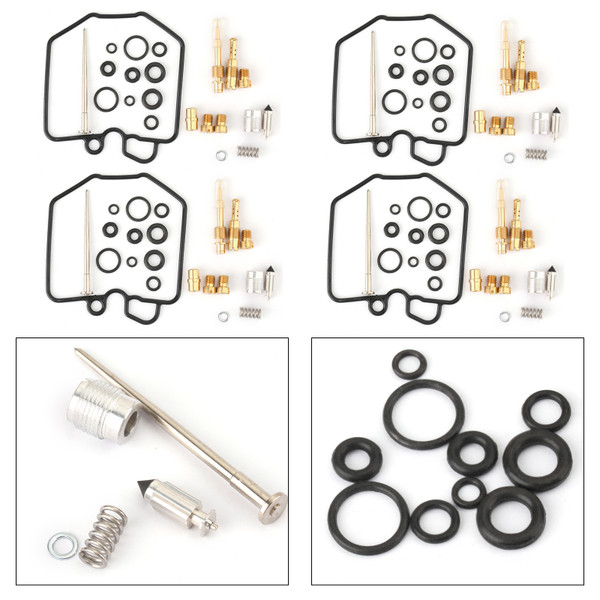 4PC Carburetor Carb Repair Rebuild Kit For Honda CB750K 79-82 CB750F 80-81 4PC Carburetor Carb Repair Rebuild Kit For Honda CB750K 79-82 CB750F 80-81