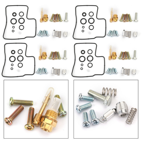 4X Carburetor Carb Repair Rebuild Kit Honda VF700C VF700F VF750F replace 18-2432 4X Carburetor Carb Repair Rebuild Kit Honda VF700C VF700F VF750F replace 18-2432
