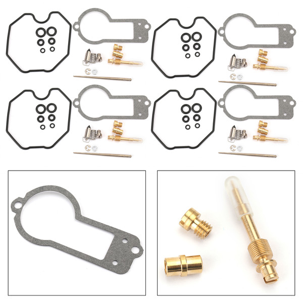 4X Carburetor Carb Repair Rebuild Kit For Honda Interceptor 700 VF700F 84-85 750 VF750F 84 700 VF700C 85-86 VF750F 83 4X Carburetor Carb Repair Rebuild Kit For Honda Interceptor 700 VF700F 84-85 750 VF750F 84 700 VF700C 85-86 VF750F 83