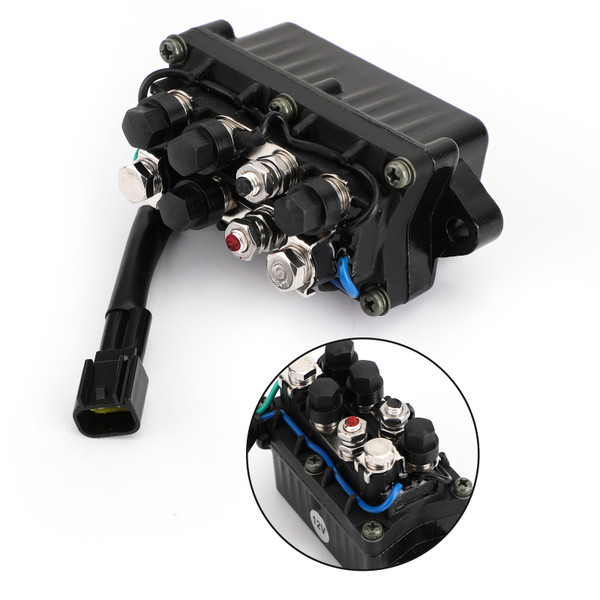 Relay Assy 63P-81950-00-00 for Yamaha Outboard Motor 4 Stroke Engine F 20-250HP Black Relay Assy 63P-81950-00-00 for Yamaha Outboard Motor 4 Stroke Engine F 20-250HP Black