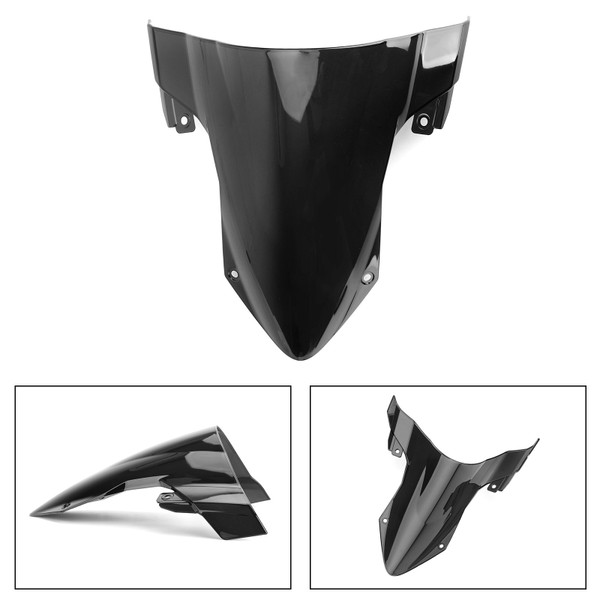 ABS Plastic Motorcycle Windshield WindScreen for BMW S1000RR 2019-2022 Black ABS Plastic Motorcycle Windshield WindScreen for BMW S1000RR 2019-2022 Black