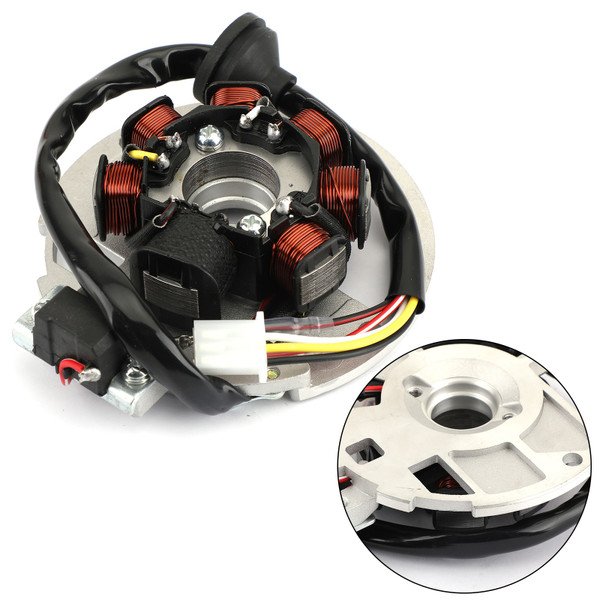 Alternator Magneto Stator for Aprilia Area51 98-00 Gulliver50 95-98 Rally 50 95-04 Sonic 98-07 SR 94-01 Scarabeo 93-11