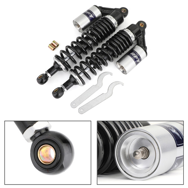 Universal Adjustable 340mm Rear Suspension Air Shock Absorbers Universal Adjustable 340mm Rear Suspension Air Shock Absorbers