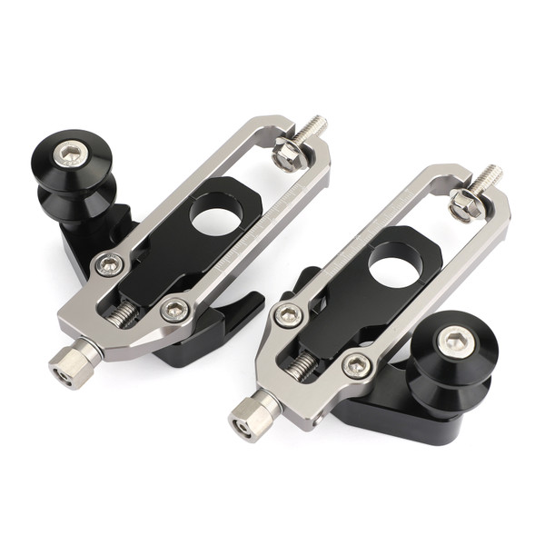 Chain Adjusters with Spool Tensioners Catena For Honda CB650R CBR650R 19-20 TI Chain Adjusters with Spool Tensioners Catena For Honda CB650R CBR650R 19-20 TI