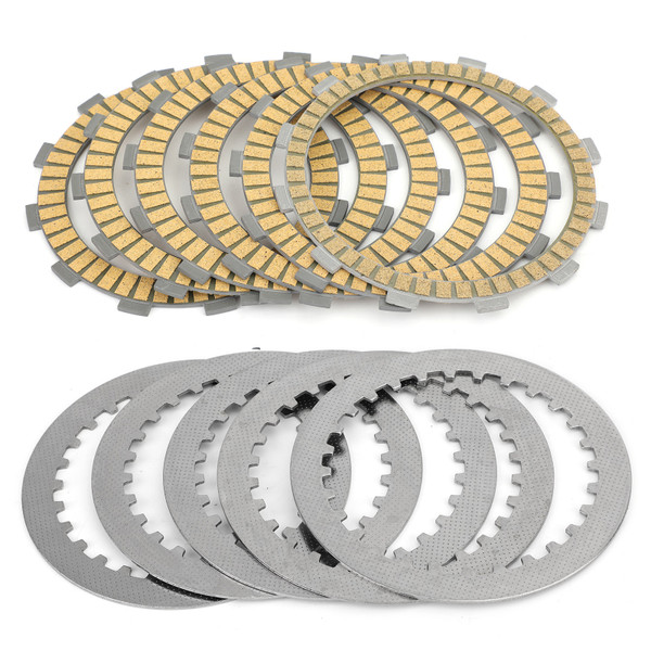 Clutch Plate Kit - Friction & Steel Plates For Honda CB400/F CB400SF CBR 400/500/600 Clutch Plate Kit - Friction & Steel Plates For Honda CB400/F CB400SF CBR 400/500/600