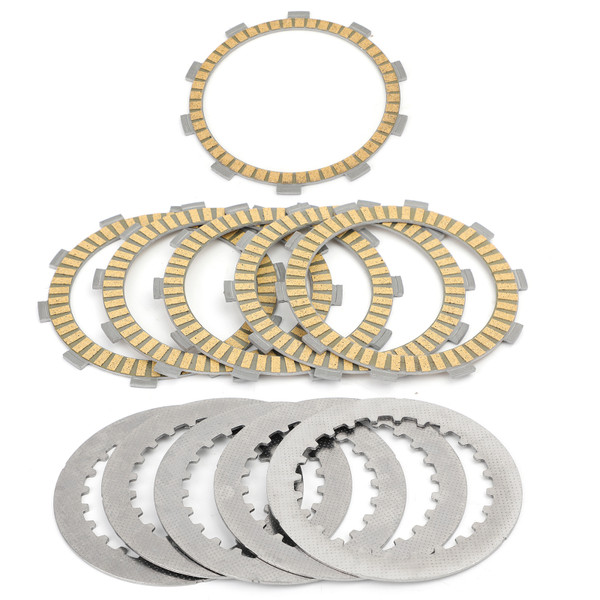Clutch Plate Kit - Friction & Steel Plates For Honda NT NV VRX 400 Steed 400 Clutch Plate Kit - Friction & Steel Plates For Honda NT NV VRX 400 Steed 400