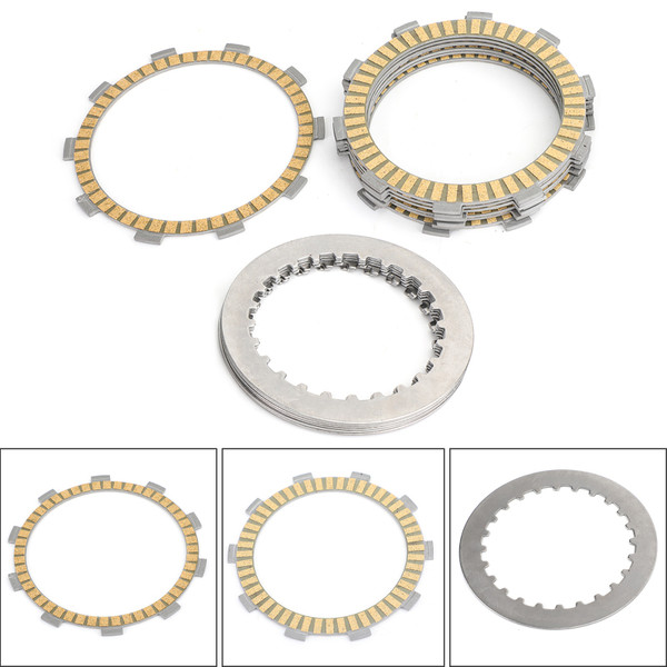 Clutch Plate Kit - Friction & Steel Plates For Honda NTV NT XL XRV VT 650 700