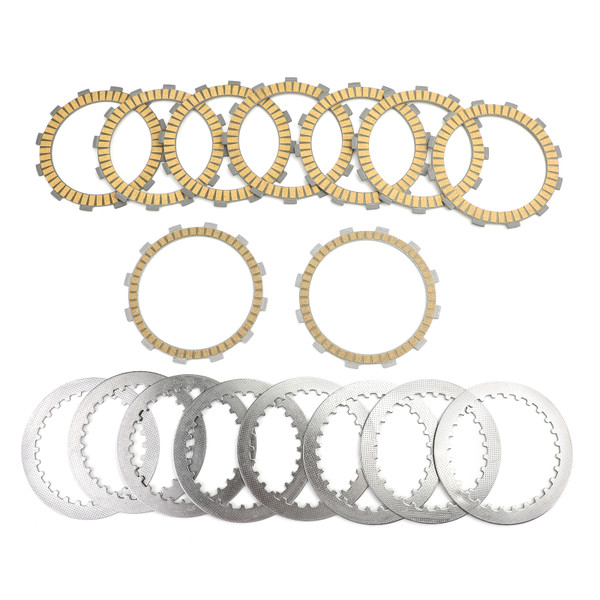 Clutch Plate Kit - Friction & Steel Plates For Honda VT1100 VT1100C VT1100C2 VT1100C3 Shadow VT1100D2 VT1100T Shadow A.C.E VF1000 FE/FF/RE/RF/RG/F2F