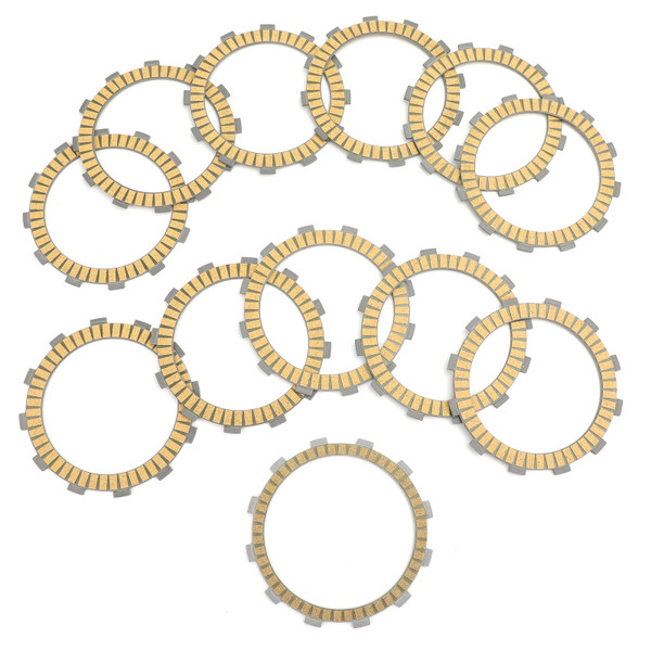 Clutch Plate Kit - Friction Plates For Kawasaki Ninja ZX-12R ZX1200-A1H  2000 Clutch Plate Kit - Friction Plates For Kawasaki Ninja ZX-12R ZX1200-A1H  2000