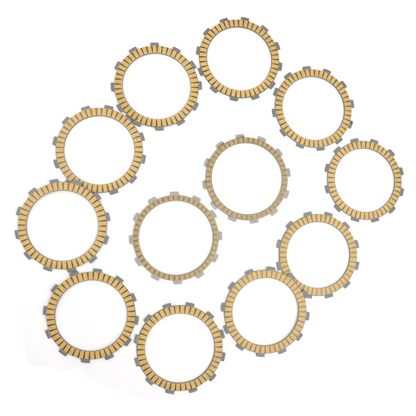 Clutch Plate Kit - Friction Plates For Kawasaki ZX1200 Ninja ZX-12R 2001-2006 Clutch Plate Kit - Friction Plates For Kawasaki ZX1200 Ninja ZX-12R 2001-2006