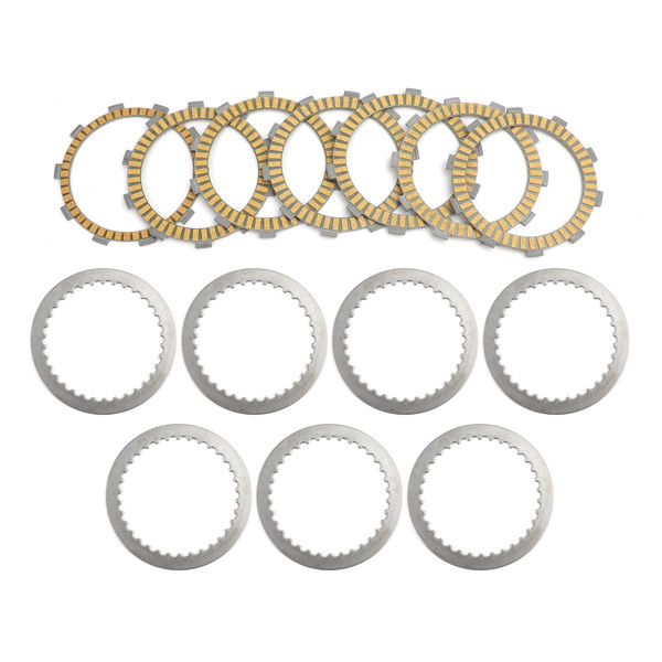 Clutch Plate Kit - Friction & Steel Plates For Honda FT500C 1982-1983 Clutch Plate Kit - Friction & Steel Plates For Honda FT500C 1982-1983